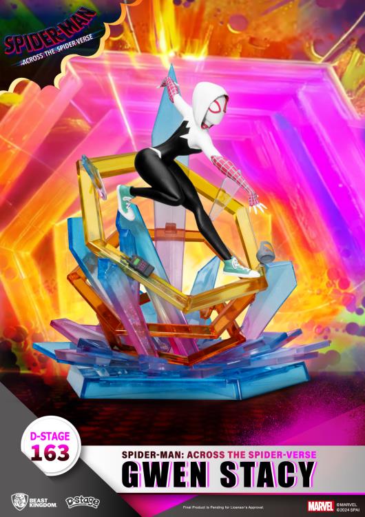 Spider-Man: Across the Spider-Verse D-Stage DS-163 Gwen Stacy Statue Gallery Image 4