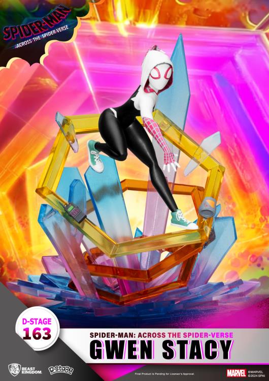Spider-Man: Across the Spider-Verse D-Stage DS-163 Gwen Stacy Statue Gallery Image 9