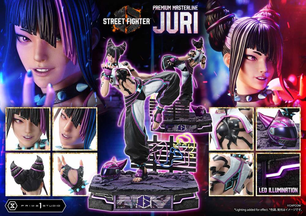 Juri Street Fighter VI - Juri (Ultimate Bonus) 1/4 Scale Statue - Spec