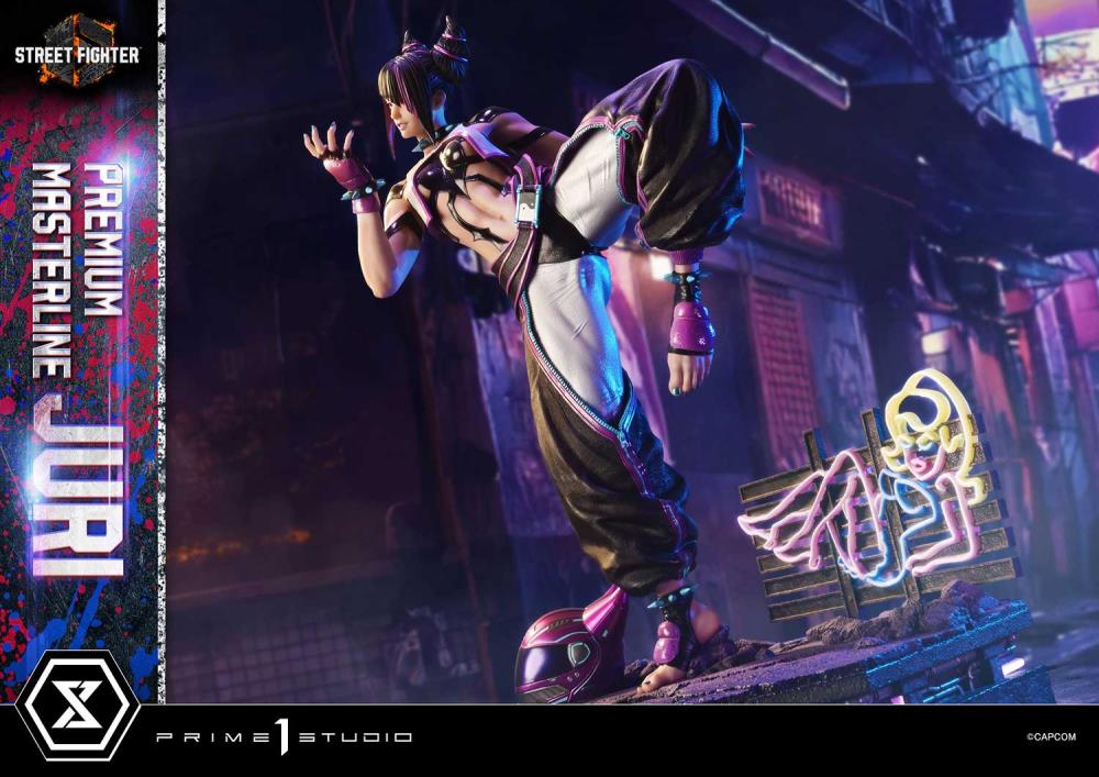 Street Fighter 6 Premium Masterline Juri (Ultimate Ver.) 1/4 Scale Statue (With Bonus) Gallery Image 88