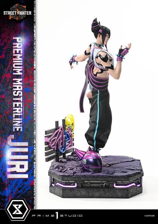 Street Fighter 6 Premium Masterline Juri (Ultimate Ver.) 1/4 Scale Statue (With Bonus) Gallery Image 8