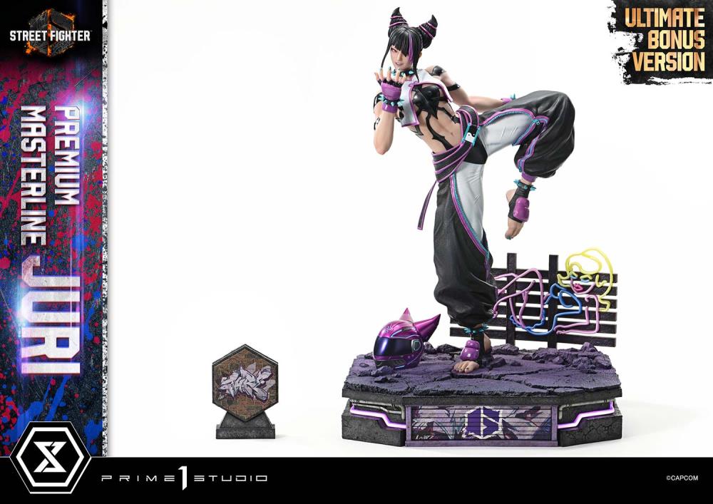 Street Fighter 6 Premium Masterline Juri (Ultimate Ver.) 1/4 Scale Statue (With Bonus) Gallery Image 55