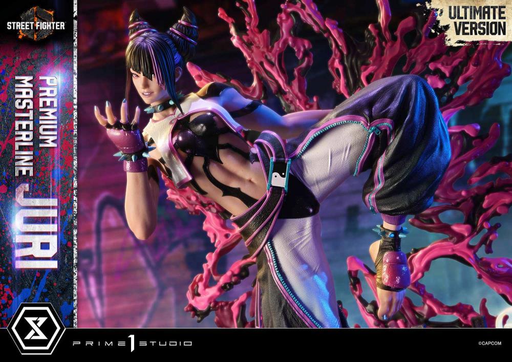 Street Fighter 6 Premium Masterline Juri (Ultimate Ver.) 1/4 Scale Statue (With Bonus) Gallery Image 85