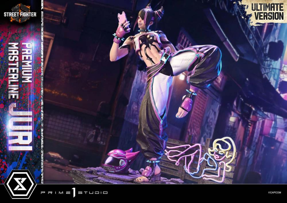 Street Fighter 6 Premium Masterline Juri (Ultimate Ver.) 1/4 Scale Statue (With Bonus) Gallery Image 78