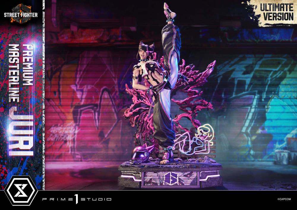 Street Fighter 6 Premium Masterline Juri (Ultimate Ver.) 1/4 Scale Statue (With Bonus) Gallery Image 80