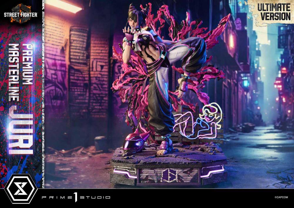 Street Fighter 6 Premium Masterline Juri (Ultimate Ver.) 1/4 Scale Statue (With Bonus) Gallery Image 84