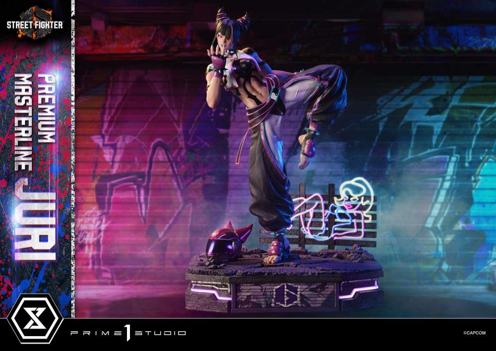 Street Fighter 6 Premium Masterline Juri (Ultimate Ver.) 1/4 Scale Statue (With Bonus) Gallery Image 94