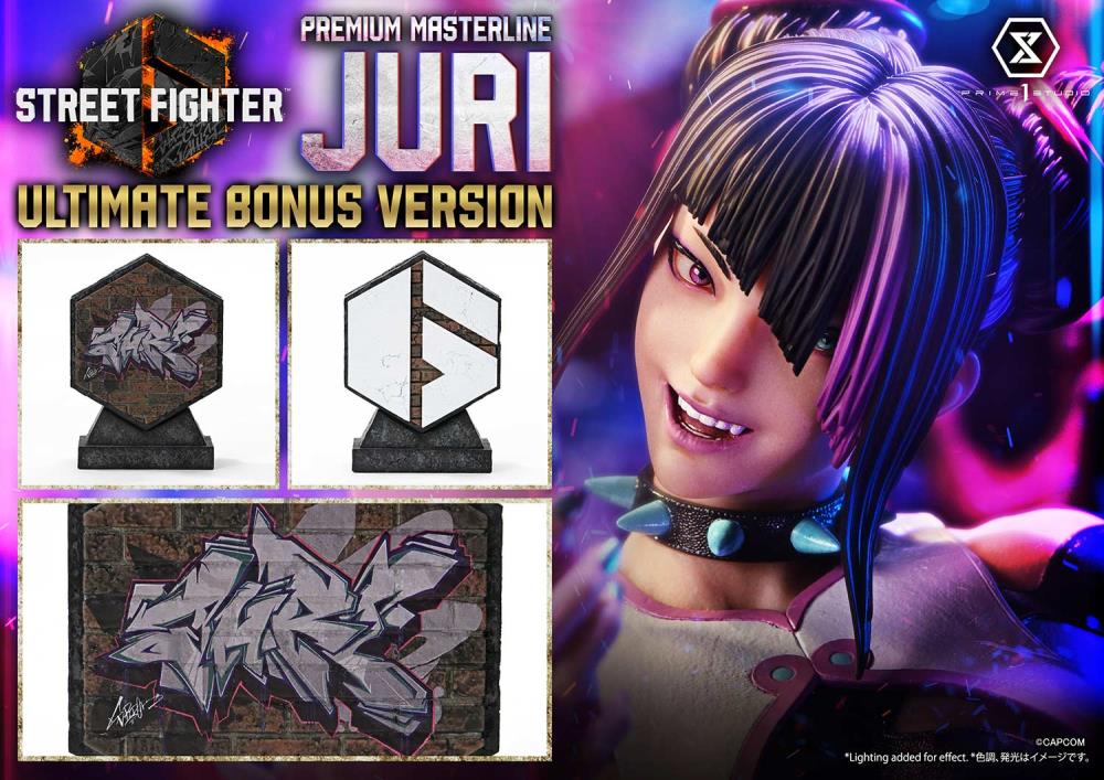 Street Fighter 6 Premium Masterline Juri (Ultimate Ver.) 1/4 Scale Statue (With Bonus) Gallery Image 3