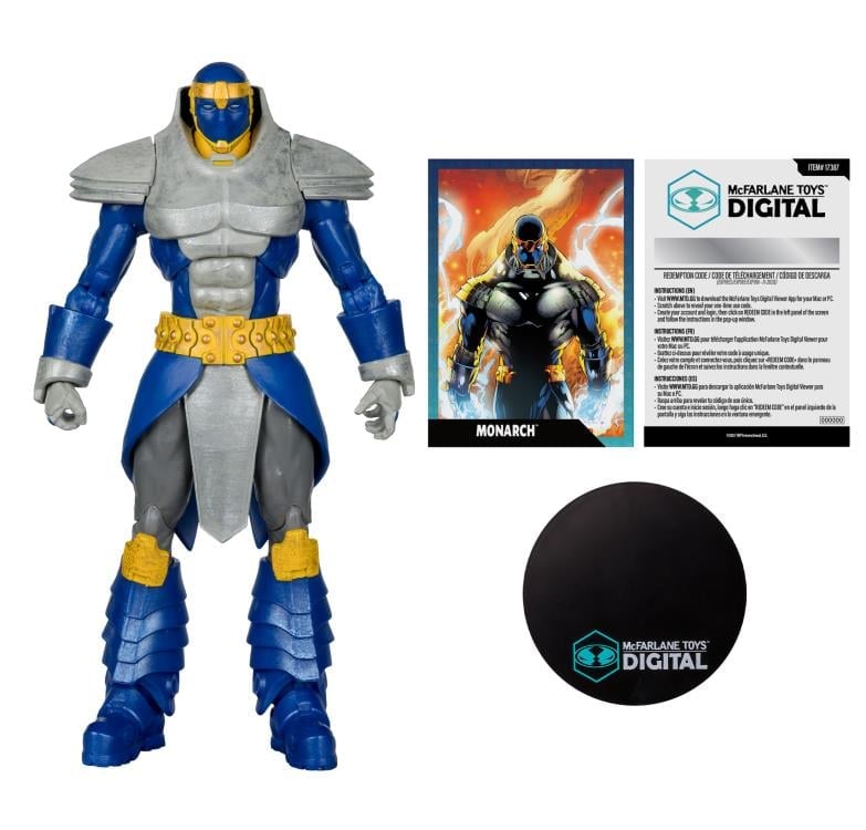 Justice League of America Monarch (DC Countdown) 7" Action Figure (with Digital Code) Gallery Image 11