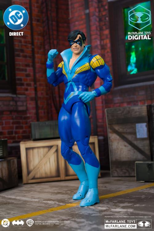 The New Teen Titans Nightwing 7" Action Figure (with Digital Code) Gallery Image 6