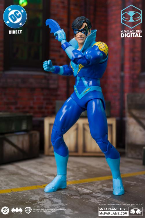 The New Teen Titans Nightwing 7" Action Figure (with Digital Code) Gallery Image 4