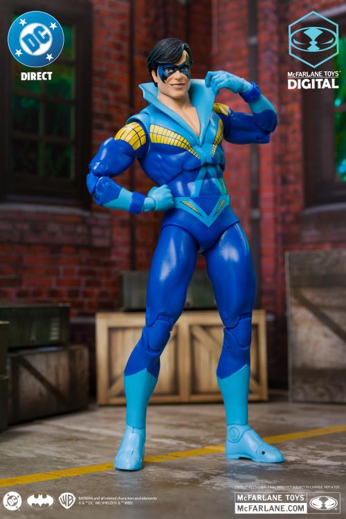 The New Teen Titans Nightwing 7" Action Figure (with Digital Code) Gallery Image 5