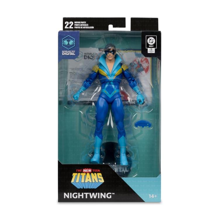 The New Teen Titans Nightwing 7" Action Figure (with Digital Code) Gallery Image 12