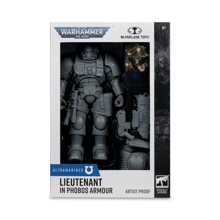 Warhammer 40,000 Ultramarines Lieutenant in Phobos Armor (Artist Proof) Action Figure Gallery Image 13