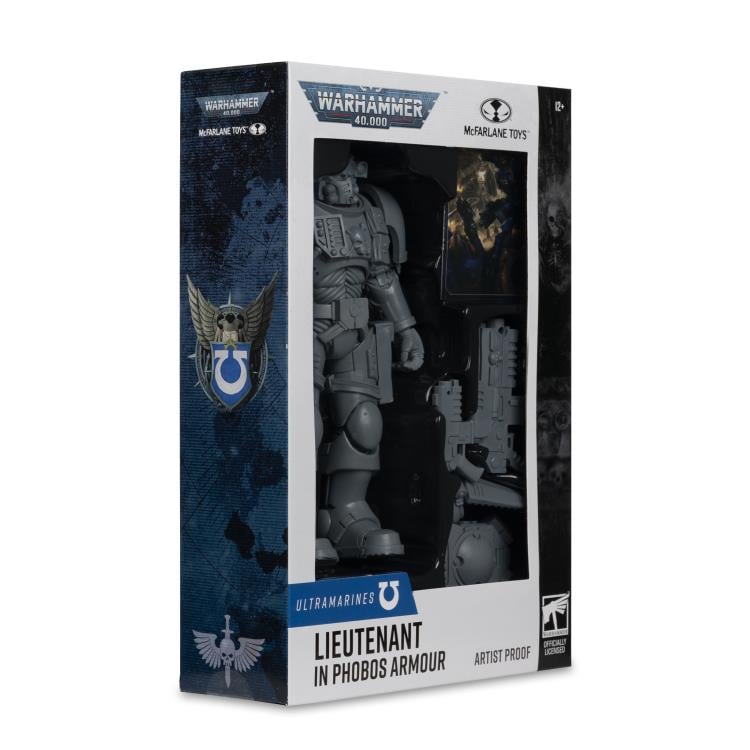 Warhammer 40,000 Ultramarines Lieutenant in Phobos Armor (Artist Proof) Action Figure Gallery Image 14