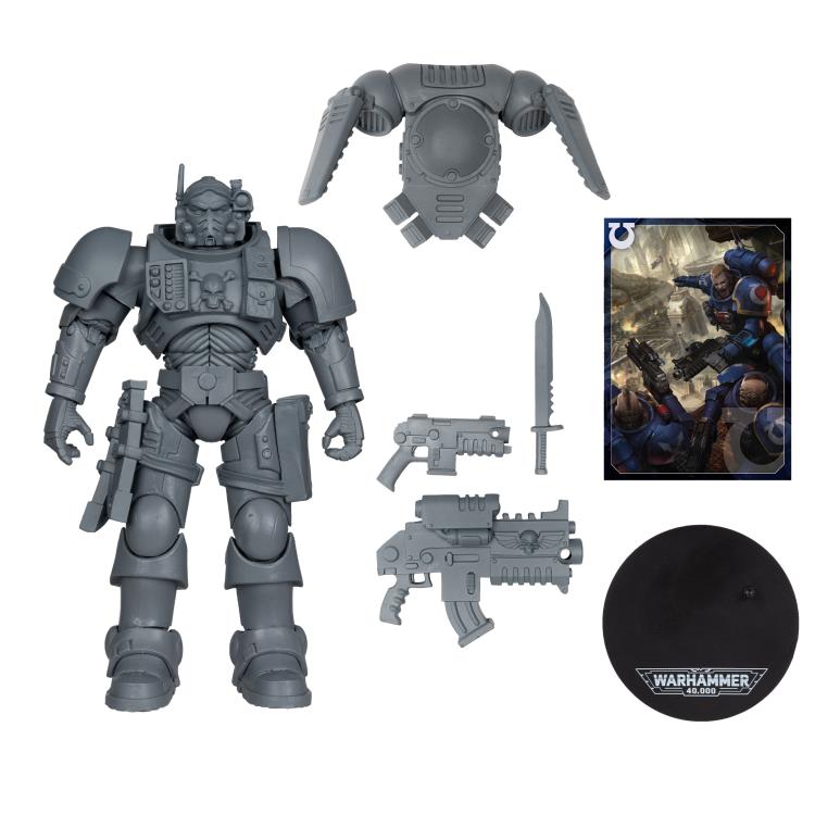 Warhammer 40,000 Ultramarines Lieutenant in Phobos Armor (Artist Proof) Action Figure Gallery Image 12