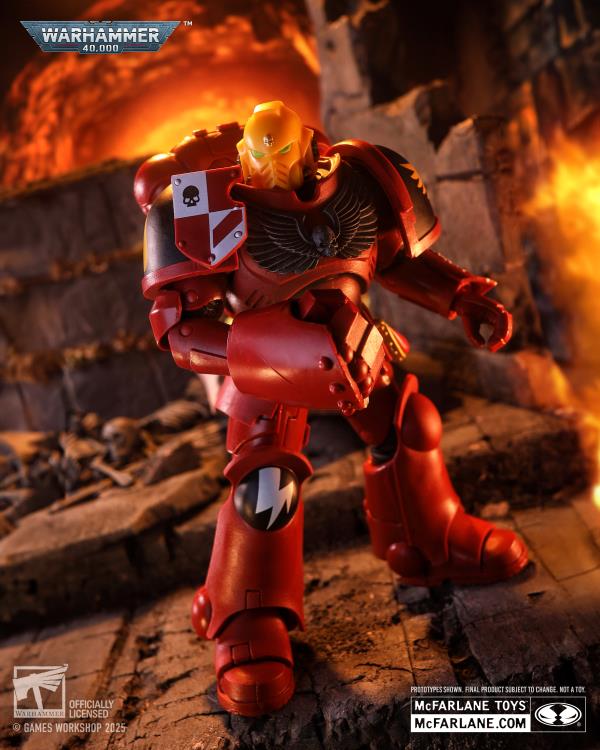 Warhammer 40,000 Blood Angels Assault Intercessor Sergeant Action Figure Gallery Image 6