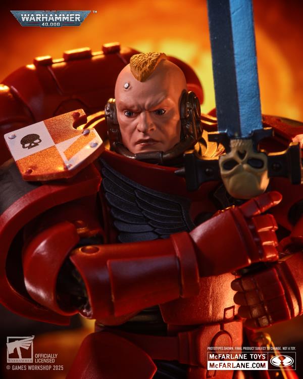 Warhammer 40,000 Blood Angels Assault Intercessor Sergeant Action Figure Gallery Image 5