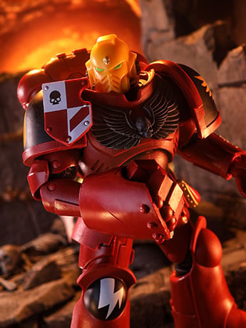 Warhammer 40,000 Blood Angels Assault Intercessor Sergeant Action Figure Gallery Image 2
