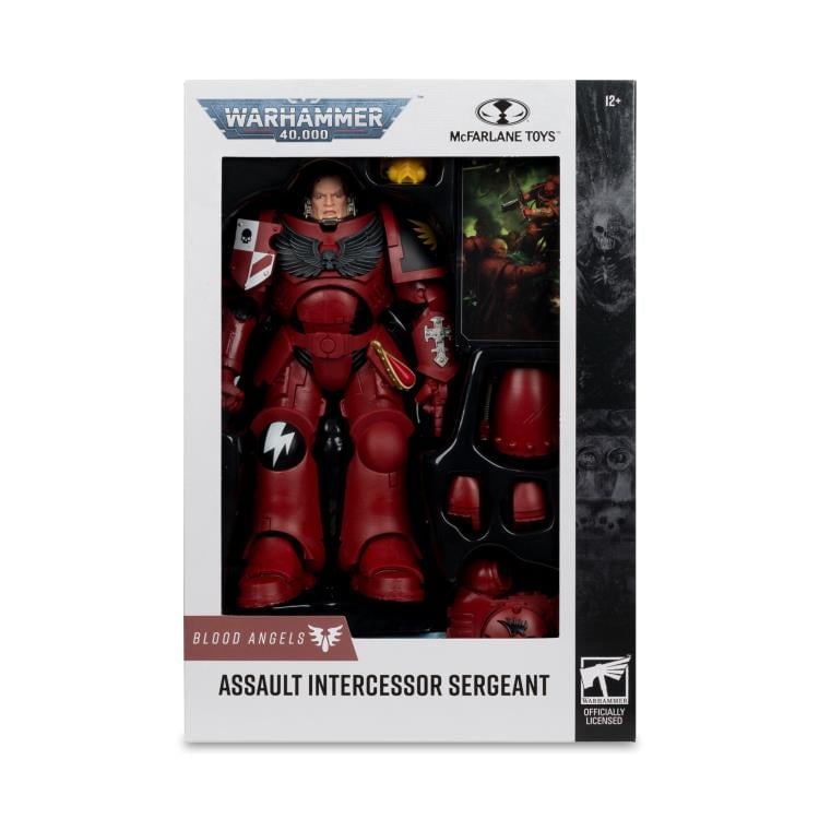 Warhammer 40,000 Blood Angels Assault Intercessor Sergeant Action Figure Gallery Image 12