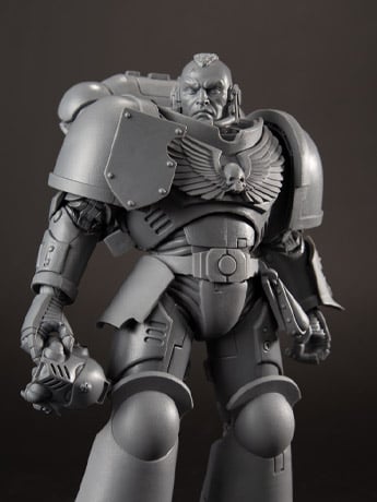 Warhammer 40,000 Blood Angels Assault Intercessor Sergeant (Artist Proof) Action Figure Gallery Image 2