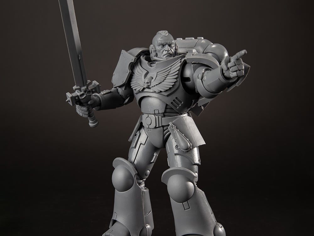 Warhammer 40,000 Blood Angels Assault Intercessor Sergeant (Artist Proof) Action Figure Gallery Image 1