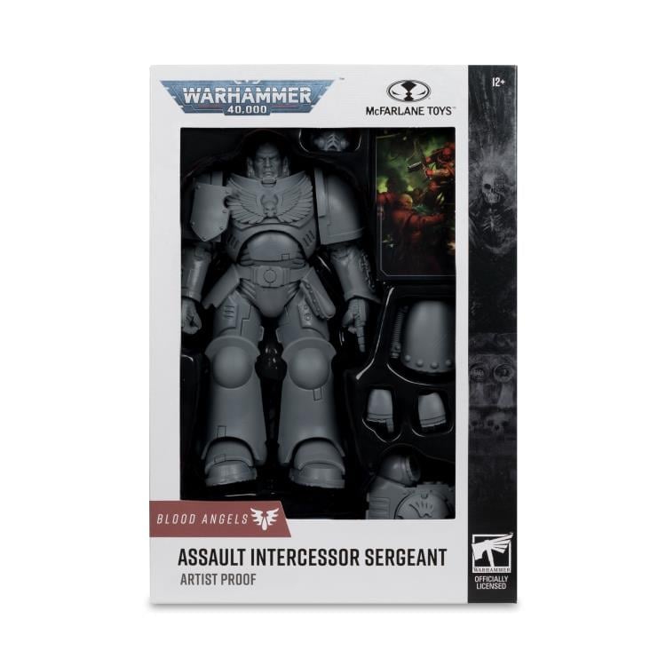 Warhammer 40,000 Blood Angels Assault Intercessor Sergeant (Artist Proof) Action Figure Gallery Image 13