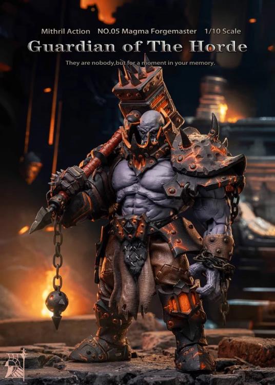Guardian of the Horde No.05 Magma Forgemaster 1/10 Scale Action Figure Gallery Image 4