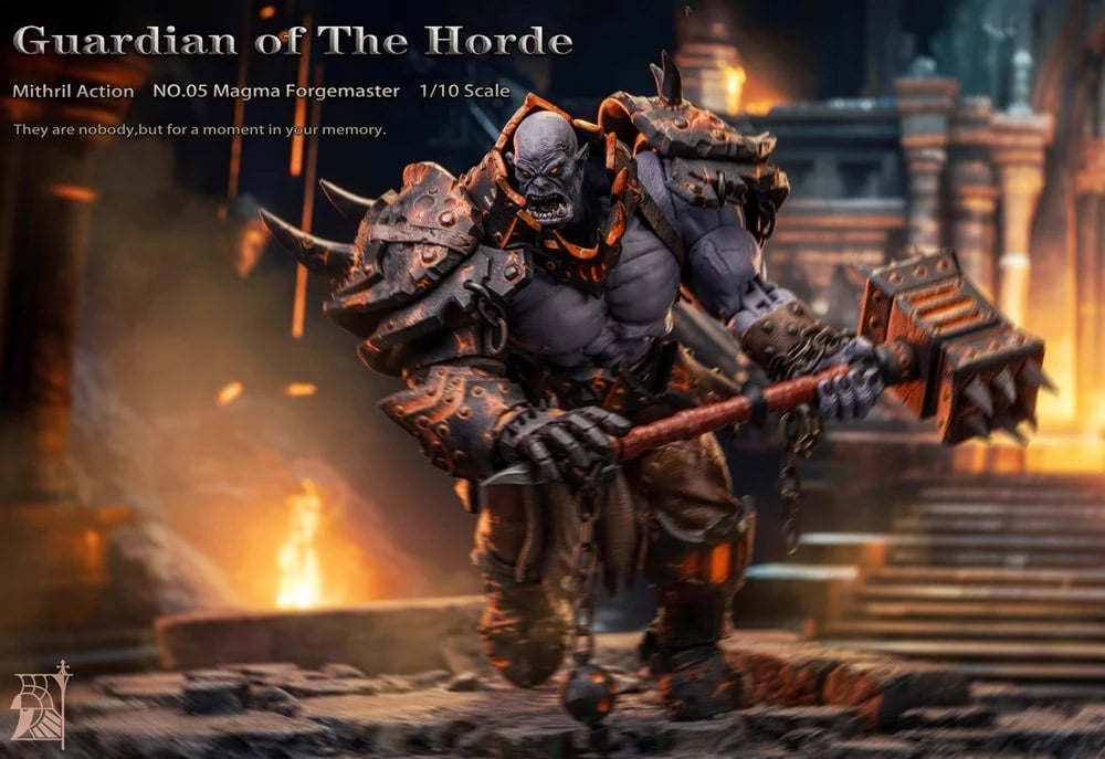 Guardian of the Horde No.05 Magma Forgemaster 1/10 Scale Action Figure Gallery Image 7