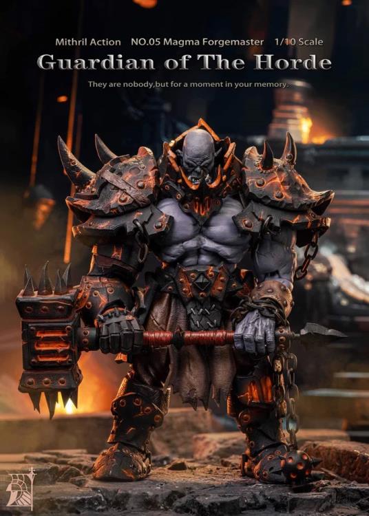 Guardian of the Horde No.05 Magma Forgemaster 1/10 Scale Action Figure Gallery Image 5