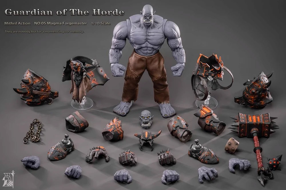 Guardian of the Horde No.05 Magma Forgemaster 1/10 Scale Action Figure