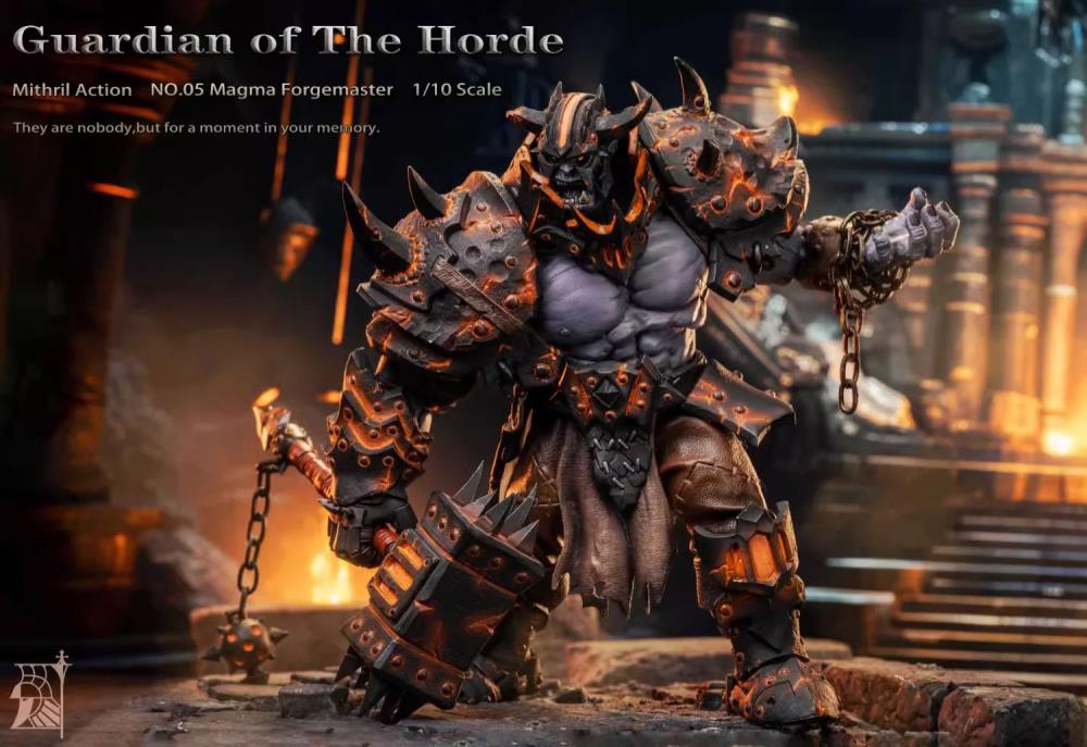 Guardian of the Horde No.05 Magma Forgemaster 1/10 Scale Action Figure