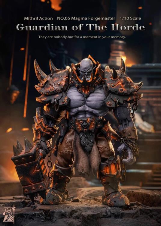 Guardian of the Horde No.05 Magma Forgemaster 1/10 Scale Action Figure Gallery Image 3