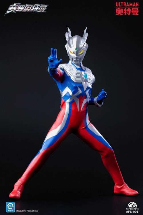 POPONE TOYS AFS-001 1/12 ウルトラマンゼロ マント欠品 Ultraman Z Ultraman Zero 1/12 Scale Action Figure