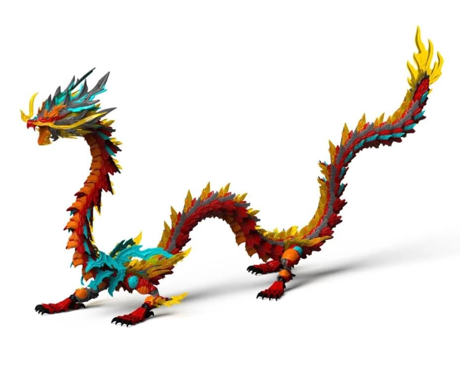 Red Dragon King Model Kit