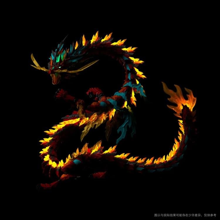 Red Dragon King Model Kit