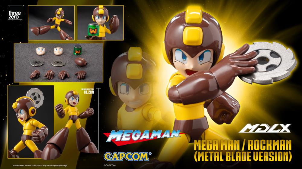 Mega Man MDLX Articulated Figure Series Mega Man (Metal Blade Ver.) Gallery Image 14