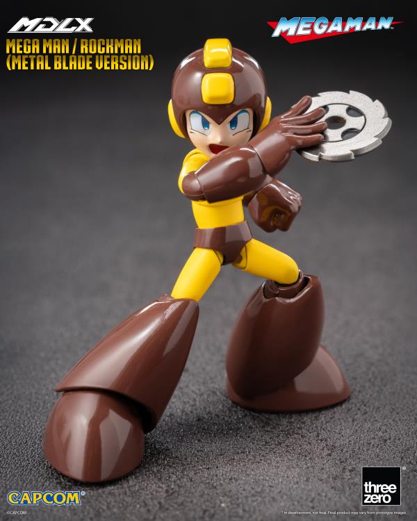 Mega Man MDLX Articulated Figure Series Mega Man (Metal Blade Ver.) Gallery Image 8