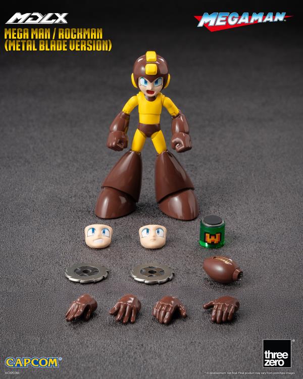 Mega Man MDLX Articulated Figure Series Mega Man (Metal Blade Ver.) Gallery Image 15