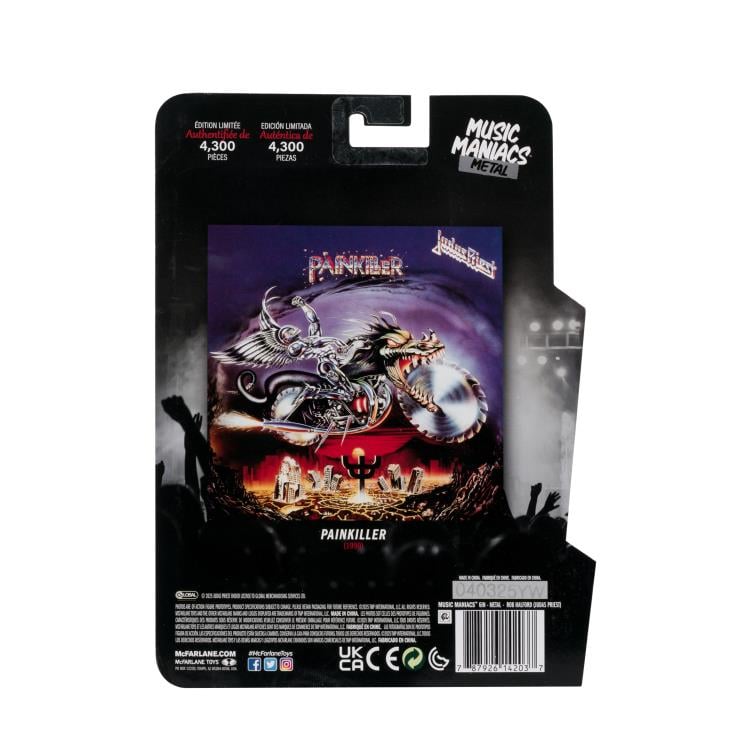 Judas Priest Music Maniacs Rob Halford 6" Limited Edition Action Figure Gallery Image 15