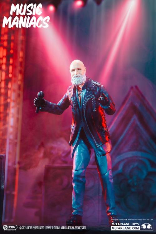 Judas Priest Music Maniacs Rob Halford 6" Limited Edition Action Figure Gallery Image 5