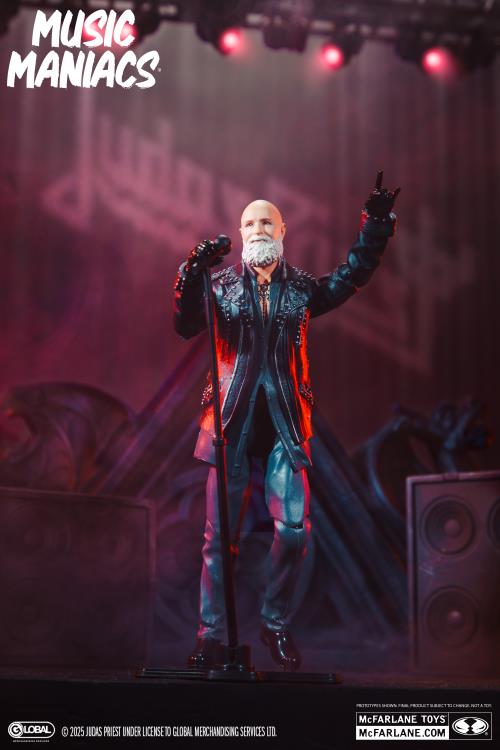 Judas Priest Music Maniacs Rob Halford 6" Limited Edition Action Figure Gallery Image 3