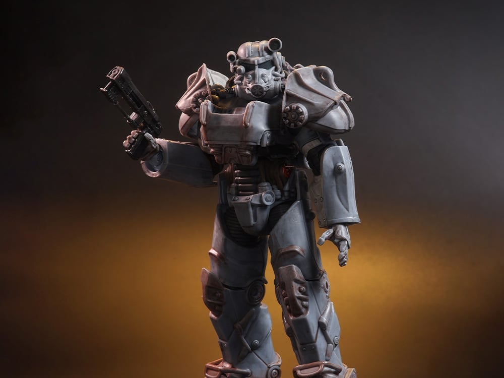 Fallout 76 McFarlane Elite Edition #3 T-60 Deluxe Action Figure
