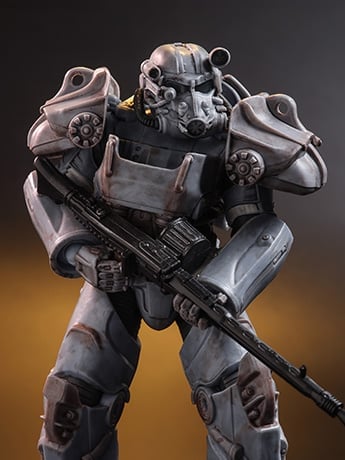 Fallout 76 McFarlane Elite Edition #3 T-60 Deluxe Action Figure