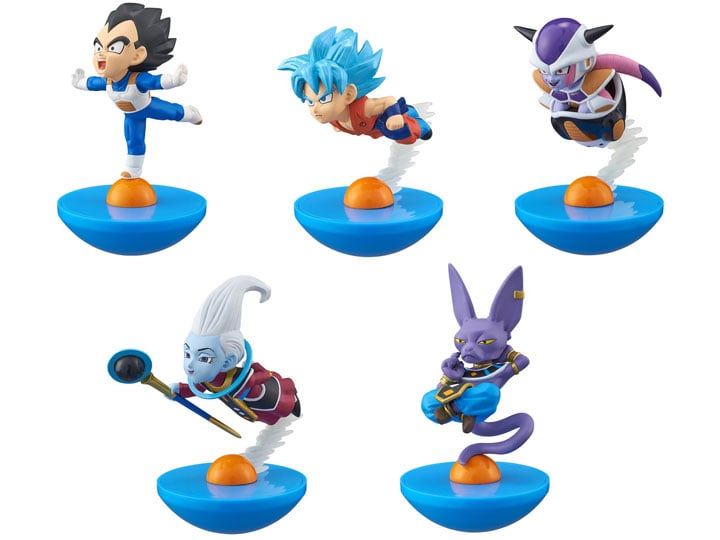 Dragon Ball Super YuraColle Box of 5 Figures Gallery Image 1