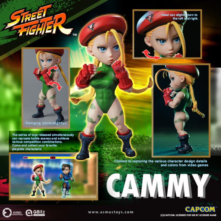 Street Fighter Qbitz XL Cammy Figure