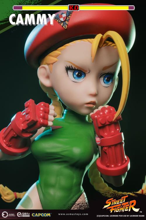 クリプトゾイク　キャミィ　SDCC CRYPTOZOIC CAMMY #301 Street Fighter Qbitz XL Cammy Figure