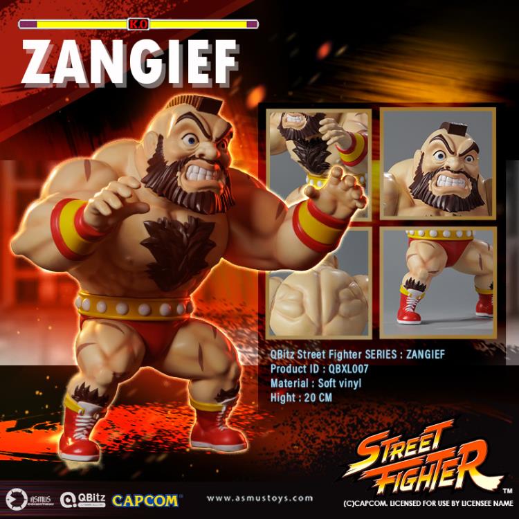 Street Fighter Qbitz XL Zangief Figure
