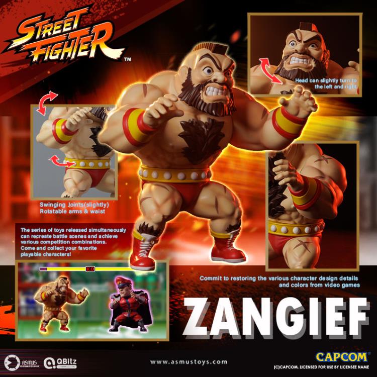 Street Fighter Qbitz XL Zangief Figure