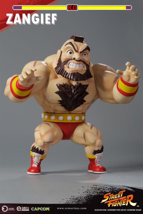 Street Fighter Qbitz XL Zangief Figure